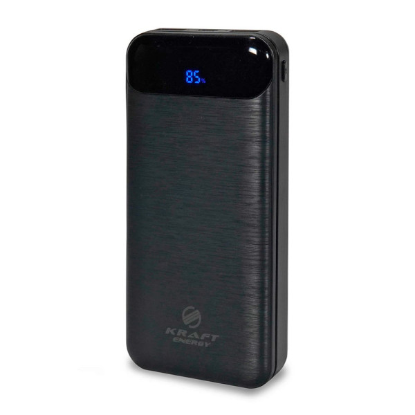 Повербанк 10000mAh Power Bank Kraft TPB-2010 Black 22.5W QC3.0