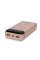 Повербанк 20000mAh Power Bank Kraft TPB-2020 Pink 22.5W QC3.0