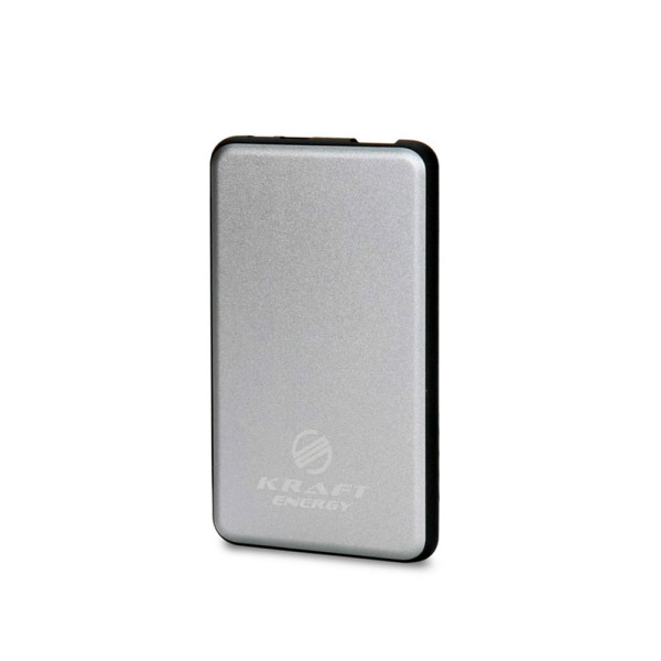 Повербанк 6000mAh Power Bank Kraft TPB-3006 Gray 22.5W QC3.0