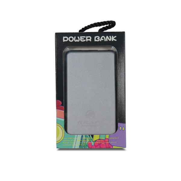 Повербанк 6000mAh Power Bank Kraft TPB-3006 Gray 22.5W QC3.0