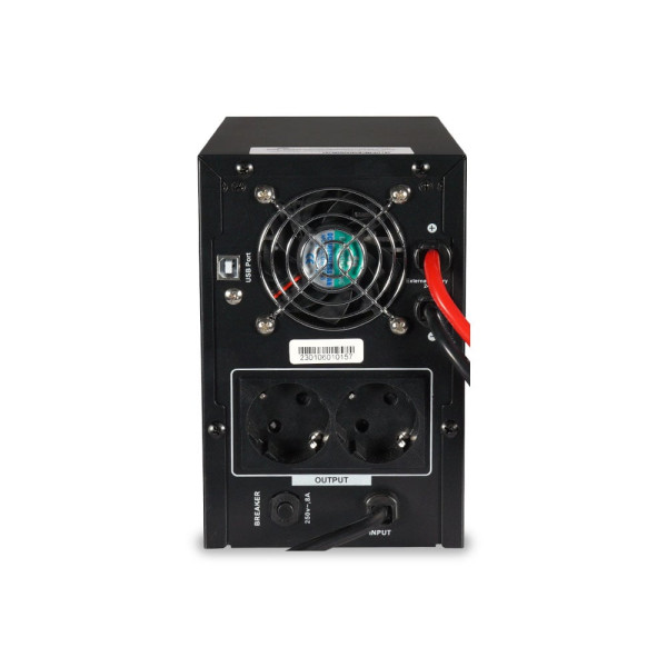 Джерело безперебійного живлення Kraft KRF-PSW1000VA/800W(LCD)24V UPS під зовнішній акумулятор