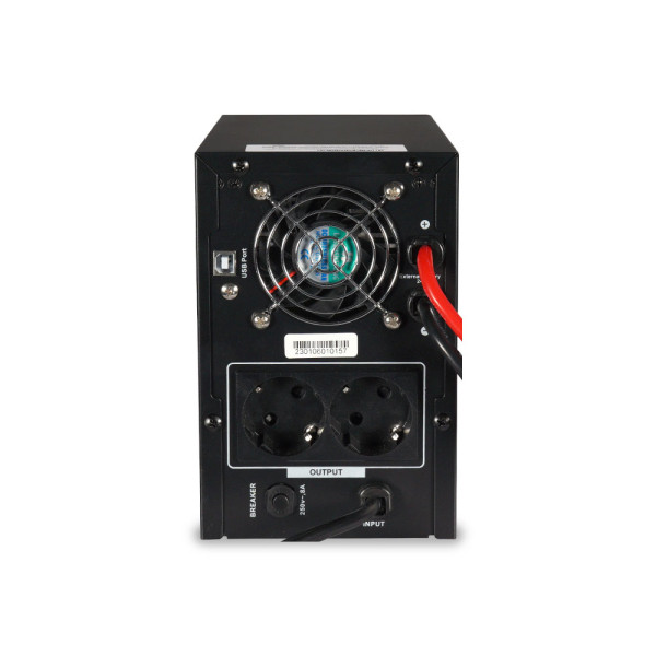 Джерело безперебійного живлення Kraft KRF-PSW1500VA/1200W(LCD)24V UPS під зовнішній акумулятор