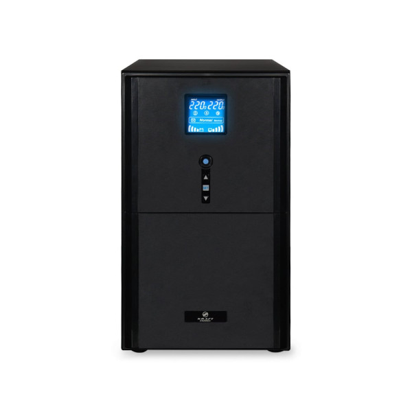 Джерело безперебійного живлення Kraft KRF-PSW3000VA/2400W(LCD)48V UPS під зовнішній акумулятор