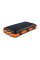 Повербанк з сонячною панеллю 20000mAh Power Bank Kraft KPB-U2230WFCSL Orange бездротова зарядка LED-ліхтар