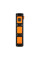 Повербанк з сонячною панеллю 30000mAh Power Bank Kraft KPB-U1930HCSL Orange ліхтар, динамогенератор