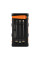 Повербанк з сонячною панеллю 30000mAh Power Bank Kraft KPB-U1930HCSL Orange ліхтар, динамогенератор