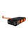 Повербанк з сонячною панеллю 30000mAh Power Bank Kraft KPB-U1930HCSL Orange ліхтар, динамогенератор