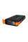 Повербанк з сонячною панеллю 20000mAh Power Bank Kraft KPB-U1830WFCS Orange бездротова зарядка LED-ліхтар