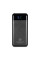 Повербанк 20000mAh Power Bank Kraft KPB-2120FCL Black 22.5W QC3.0 LED-ліхтар