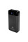 Повербанк 20000mAh Power Bank Kraft KPB-2120FCL Black 22.5W QC3.0 LED-ліхтар