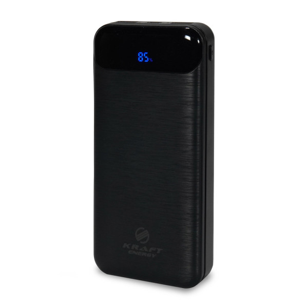 Повербанк 20000 mAh Power Bank Kraft KPB-2020FC Black 22.5W QC3.0