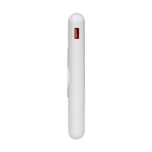 Повербанк 10000mAh Power Bank Kraft KPB-1110W White бездротова зарядка