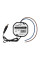 Блок живлення Mustang Energy PS-1201W 12V/1A вологозахищений IP67