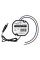 Блок живлення Mustang Energy PS-1202W 12V/2A вологозахищений IP67