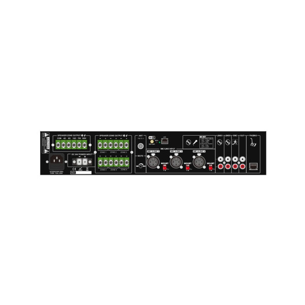 Мікшуючий підсилювач CMX DA-240MW, 6 зон, Wi-Fi, 19''