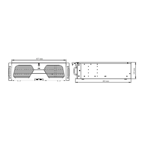 IP-відеореєстратор 64-канальний 16Mp TVT TD-3364H16-A3H-B
