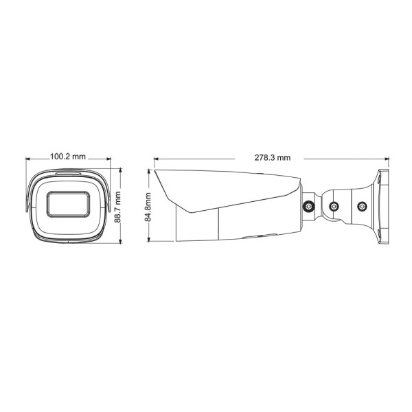 IP-відеокамера 8Mp TVT TD-9483E3B (D/AZ/PE/AR5) f=2.8-12mm з мікрофоном
