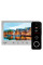 Комплект відеодомофона Light Vision: домофон 7" AMSTERDAM FHD White та відеопанель RIO FHD Black