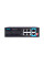 PoE-комутатор 6-портовий TVT TD-B2204S1-PEU з 4 портами PoE
