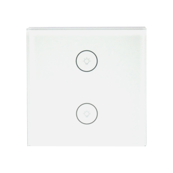 Розумний вимикач світла подвійний з WiFi Trinix TRX-LS02(WiFi)