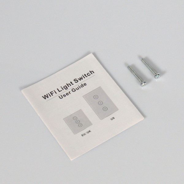 Розумний вимикач світла подвійний з WiFi Trinix TRX-LS02(WiFi)