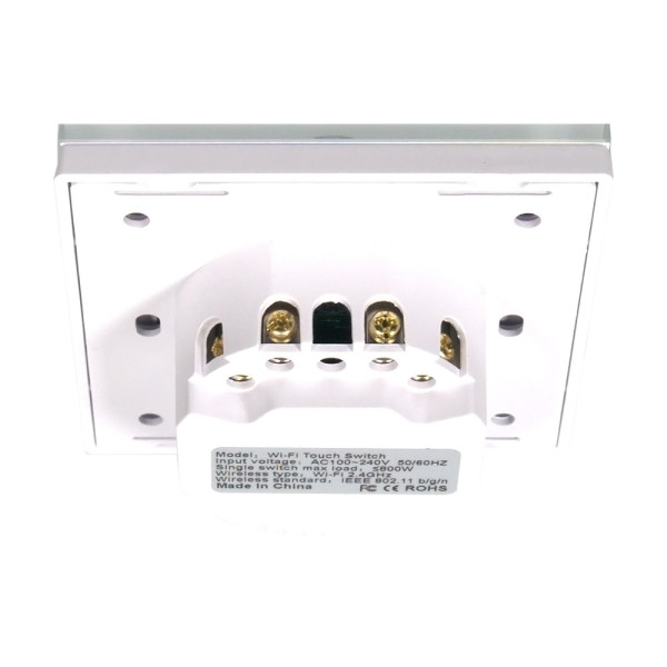 Розумний вимикач світла подвійний з WiFi Trinix TRX-LS02(WiFi)