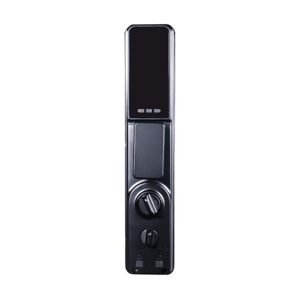 Замок біометричний автономний Trinix TRL-8801BTV Black з Bluetooth, розпізнаванням облич, зчитувачем відбитків пальців і карт Mifare