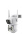 IP PTZ-відеокамера з WiFi 4Mp (2*2Mp) Light Vision VLC-9192WI/2C (Tuya) f=3.6mm+3.6mm, ІЧ+LED-підсвічування, з мікрофоном