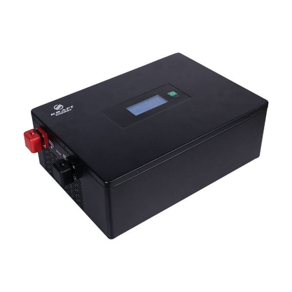 Високочастотний інвертор 1500VA/1.5kW Kraft KRF-SAVR1500VA/1.5kW-24V під зовнішній акумулятор