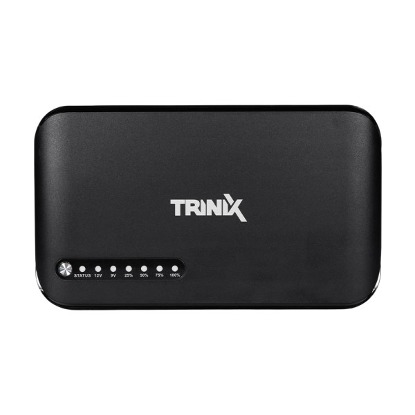 Джерело безперебійного живлення DC UPS Trinix TRX-MUPS-1812 Type-C (20000mAh LiFePo4) 5V/9V/12V/24V/PoE, LiFePo4 4*5Ah, для роутера і медіаконвертера