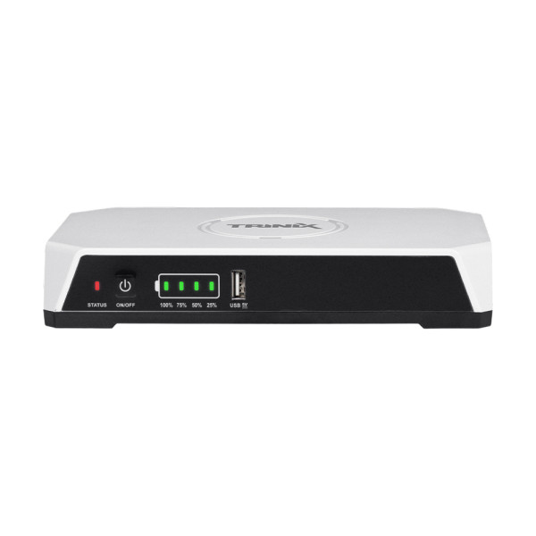 Джерело безперебійного живлення DC UPS Trinix TRX-MUPS-3648PoE (20000mAh LiFePo4) 5V/9V/12V/24V/48V/PoE, LiFePo4 4*5Ah, для роутера і медіаконвертера