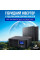 Гібридний інвертор 1200VA/1kW Kraft KRF-AVR1200VA/1КW-12V (MPPT 30А) для підключення сонячних панелей