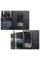 Комплект відеодомофона Light Vision: відеодомофон 7" AMSTERDAM FHD Black та відеопанель 2Mp RIO FHD(KEY) Silver