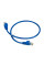 Патч-корд мережевий Trinix UTP, RJ-45, CAT.5 0.3m Blue