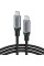 Кабель Choetech ХСС-1002 Black USB-C to USB-C PD100W 1.8m
