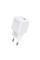 Мережевий зарядний пристрій Choetech PD5010 PD20W GAN USB-C White