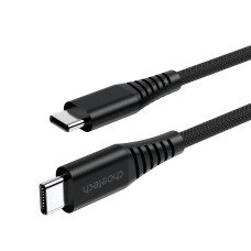 Кабель Choetech ХСС-1052 Black USB-C to USB-C Magnetic PD3.1 240W 1.2m