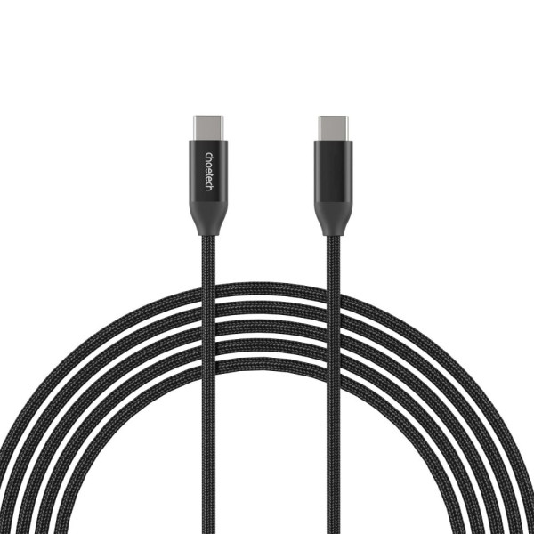 Кабель Choetech ХСС-1035 Black USB-C to USB-C PD3.1 240W 1m