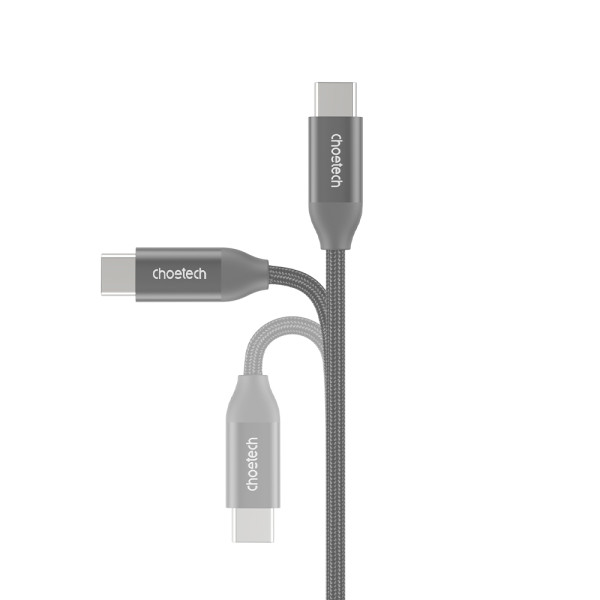 Кабель Choetech ХСС-1035 Black USB-C to USB-C PD3.1 240W 1m