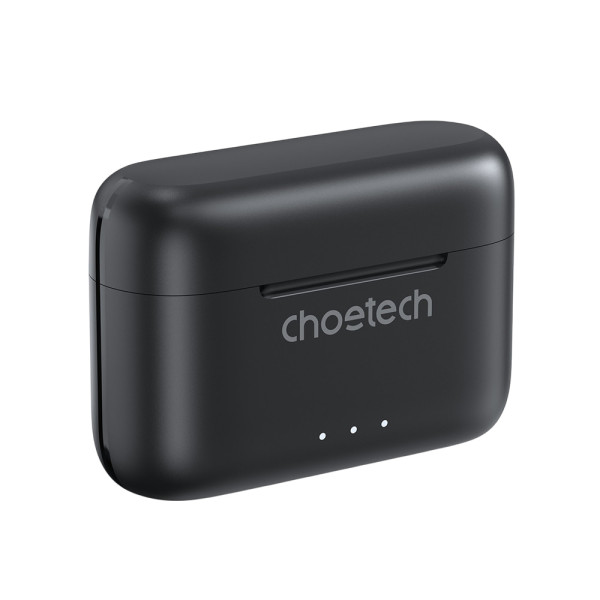 Бездротові навушники Choetech BH-T15 Black TWS, Bluetooth 5.2, ANC+ENC
