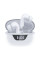 Бездротові навушники Choetech BH-T60 White TWS, Bluetooth 5.3, ANC+ENC, LED-дисплей