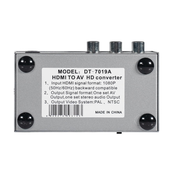 Конвертер відеосигналу HDMI-AV Dtech DT-7019A