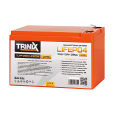 Акумуляторна батарея літій-залізо-фосфатна 12.8В 10А*год Trinix TLFP-1210S Ultra LiFePO4 (Orange)