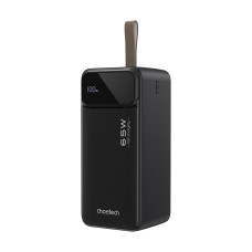 Повербанк 50000 mAh Choetech B733 Black 65W QC3.0 PD3.0
