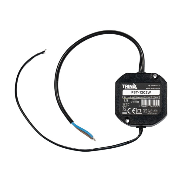 Блок живлення Trinix PST-1202W 12V/2A вологозахищений IP67