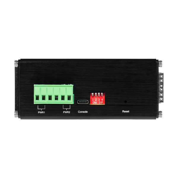 PoE-комутатор 14-портовий керований L2+ ETH-IMC2408MP гігабітний з 8 портами PoE, 240W