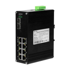 PoE-комутатор 10-портовий керований L2+ LNK-IMC208-2.5GPM-SFP+ 2.5G з 8 портами PoE, 240W