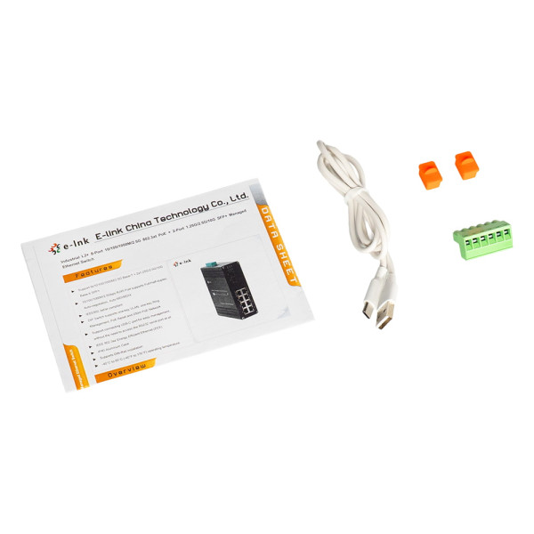 PoE-комутатор 10-портовий керований L2+ LNK-IMC208-2.5GPM-SFP+ 2.5G з 8 портами PoE, 240W