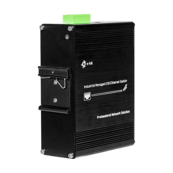 PoE-комутатор 10-портовий керований L2+ LNK-IMC208-2.5GPM-SFP+ 2.5G з 8 портами PoE, 240W