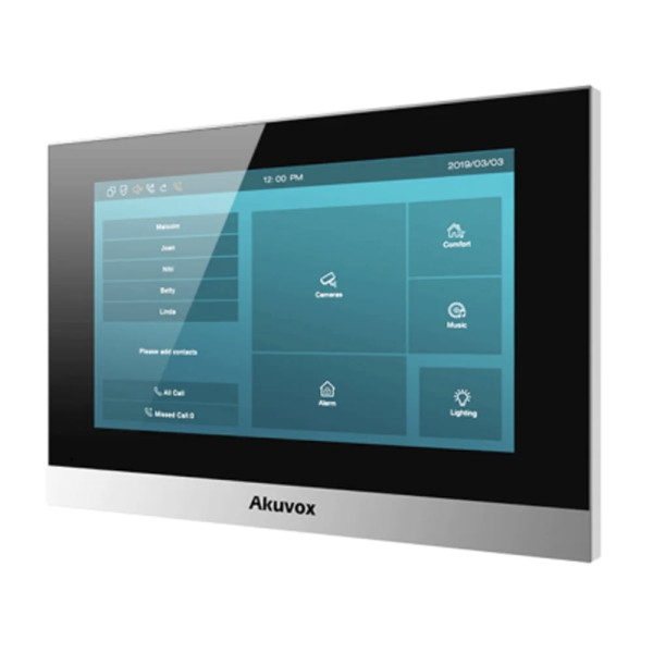 Відеодомофон 7” Akuvox C315S Silver SIP Android